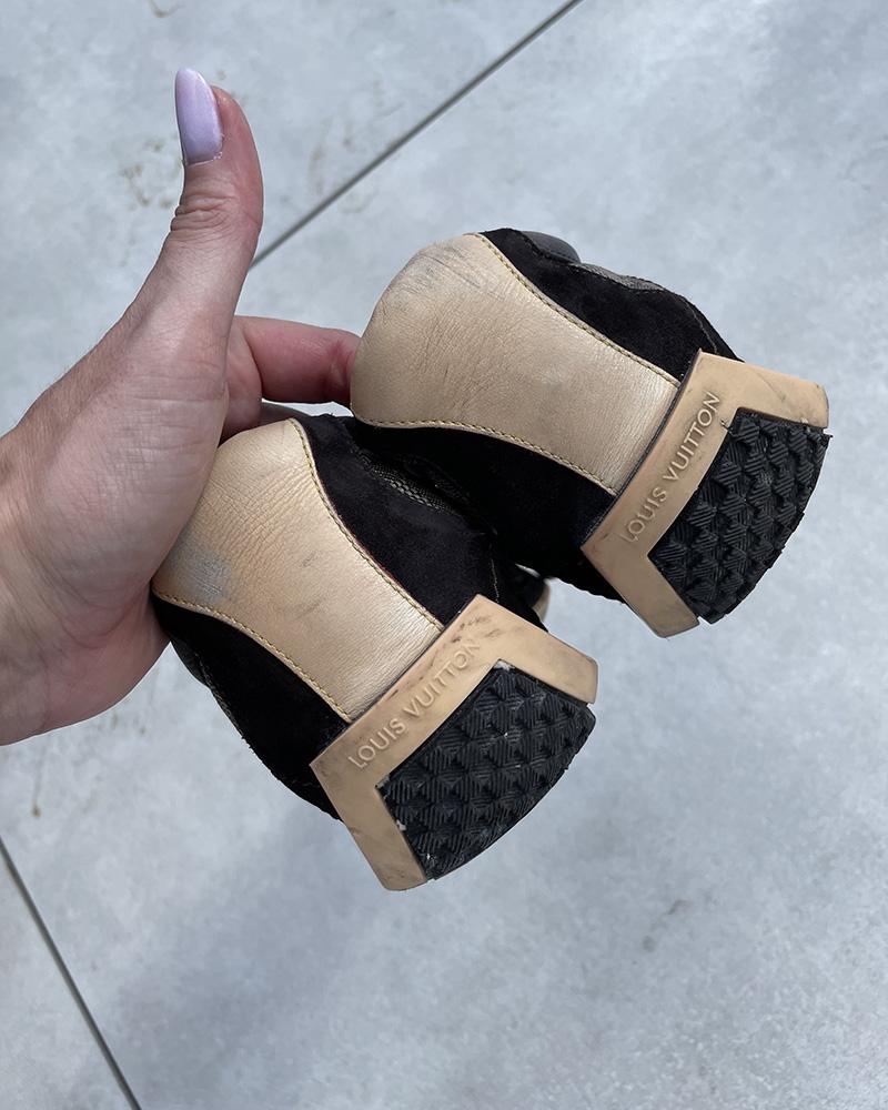 Tenisky pánské Louis Vuitton CHRONO hnědé