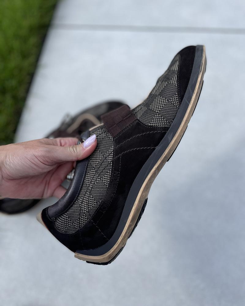 Tenisky pánské Louis Vuitton CHRONO hnědé