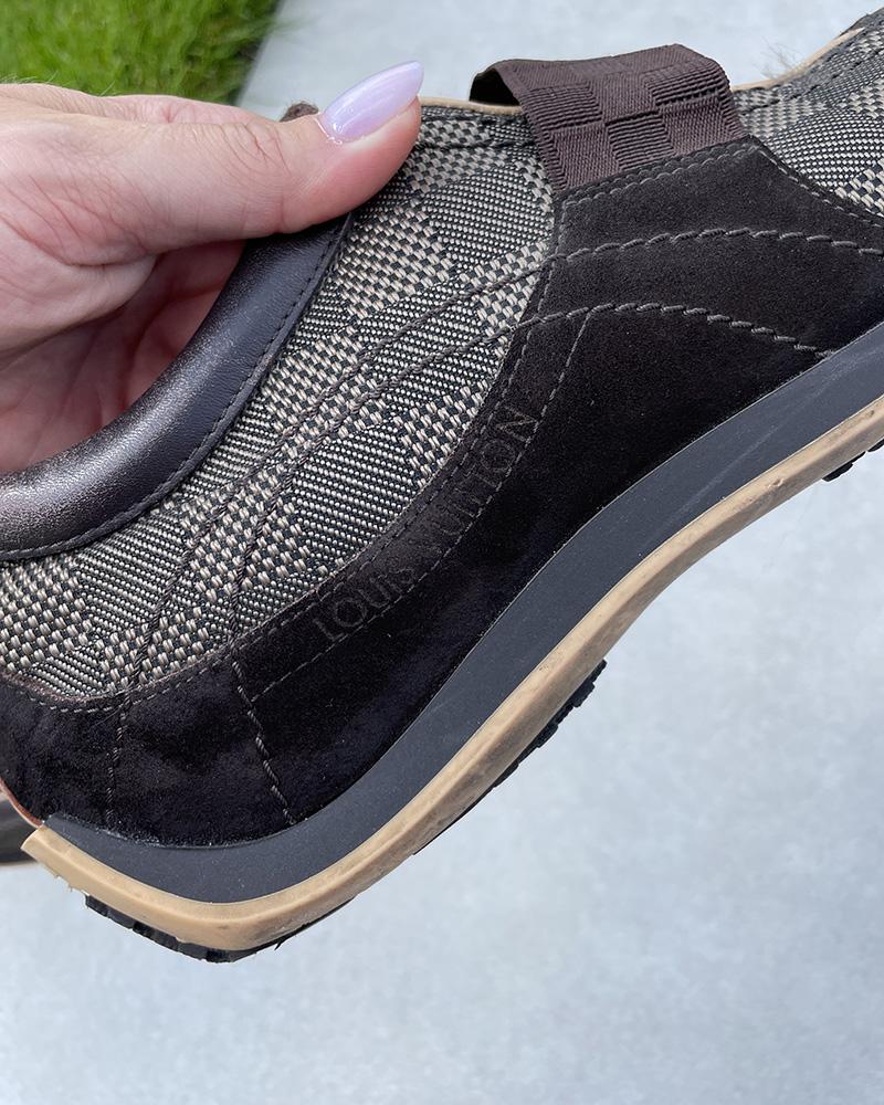 Tenisky pánské Louis Vuitton CHRONO hnědé