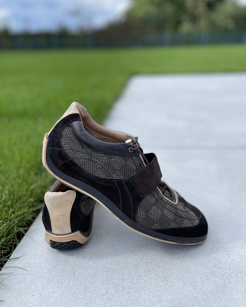 Tenisky pánské Louis Vuitton CHRONO hnědé