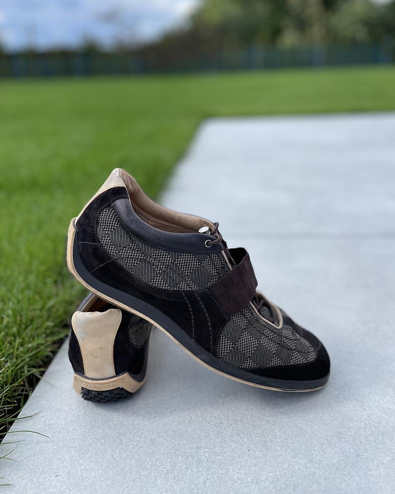 Tenisky pánské Louis Vuitton CHRONO hnědé