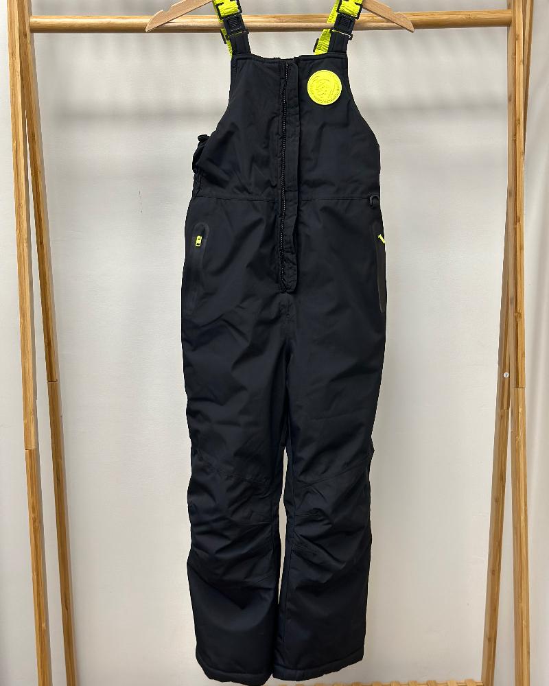 Diesel children's ski set black-reflective yellow