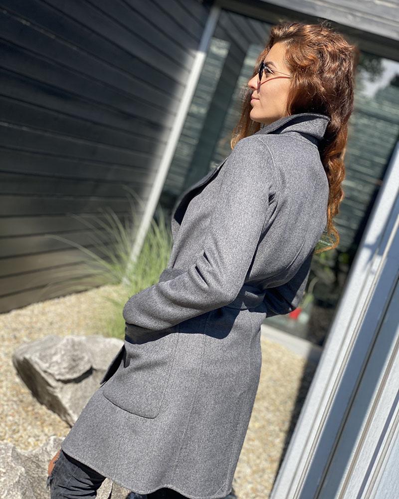 Michael Kors gray women's coat