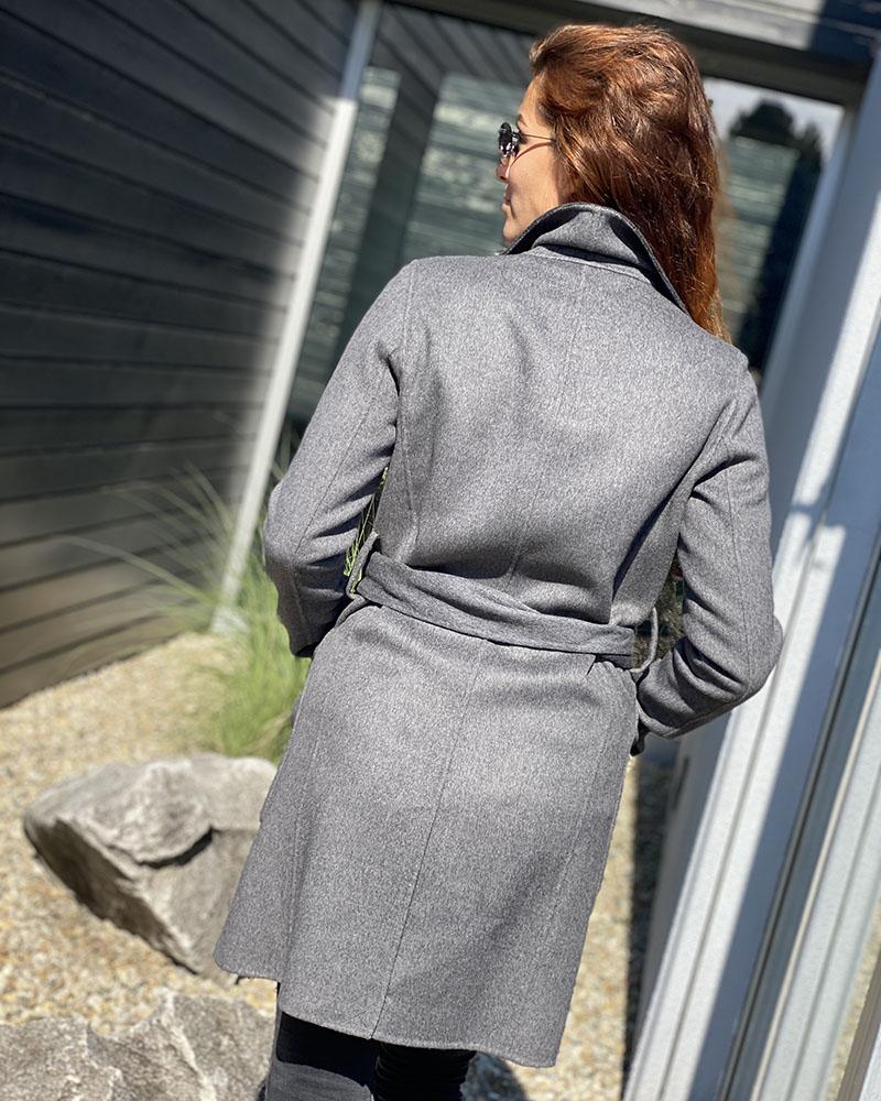Michael Kors gray women's coat