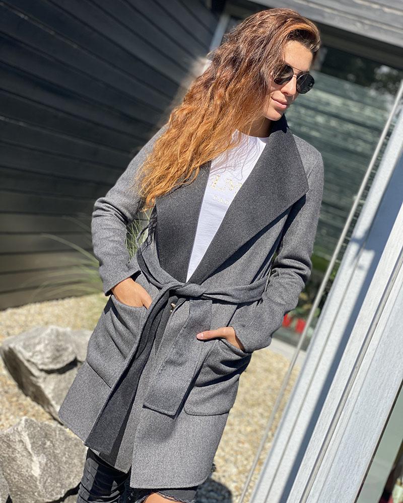 Michael Kors gray women's coat