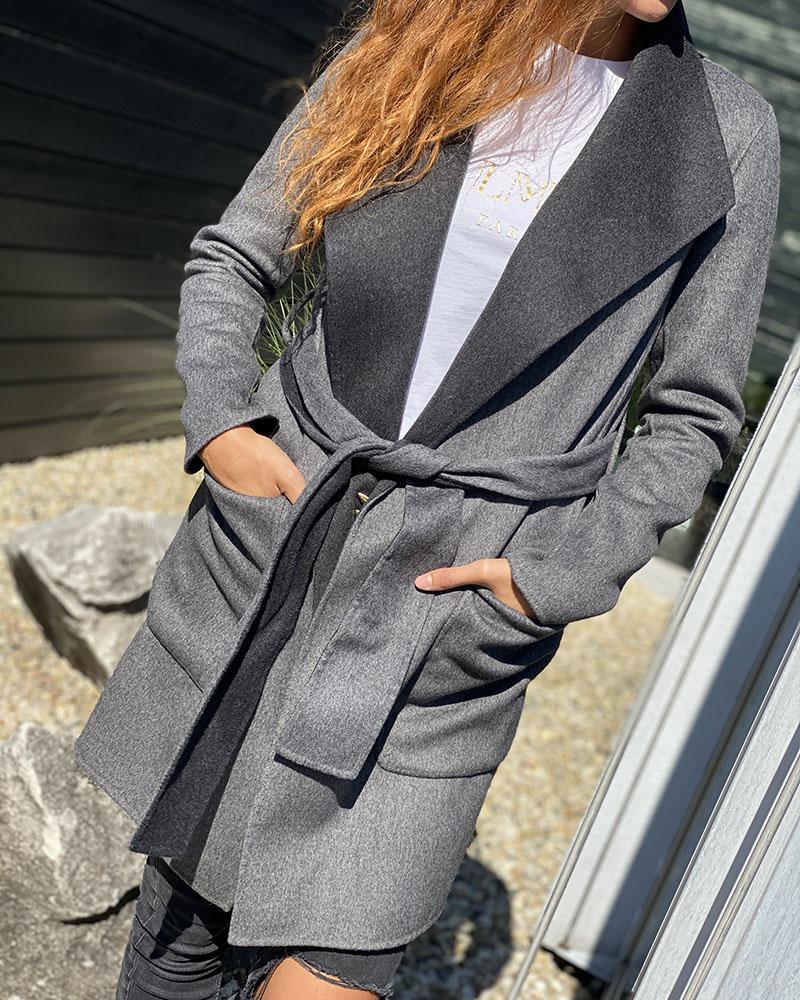 Michael Kors gray women's coat