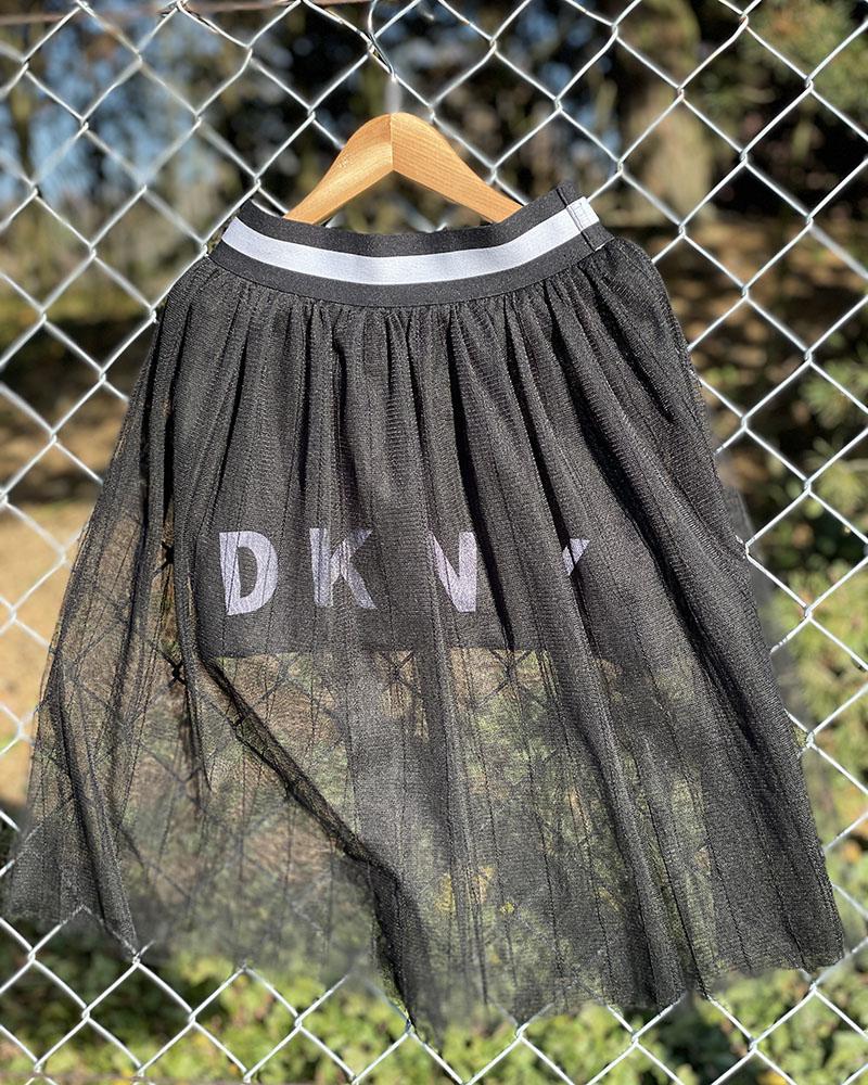 Children's skirt DKNY black with inscription