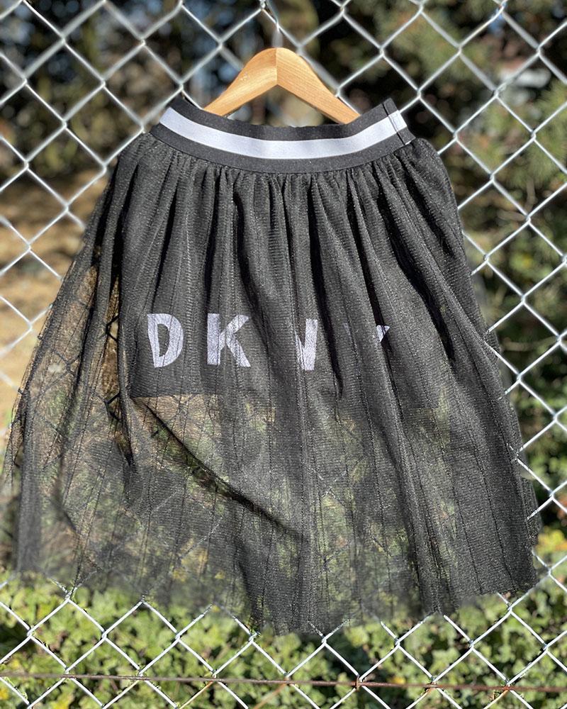 Children's skirt DKNY black with inscription