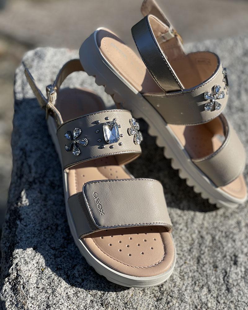 Sandále dětské Geox RESPIRA béžové