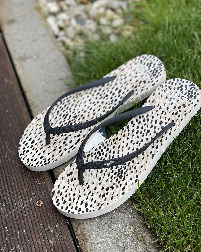 Žabky dámské Hollister s cákanci