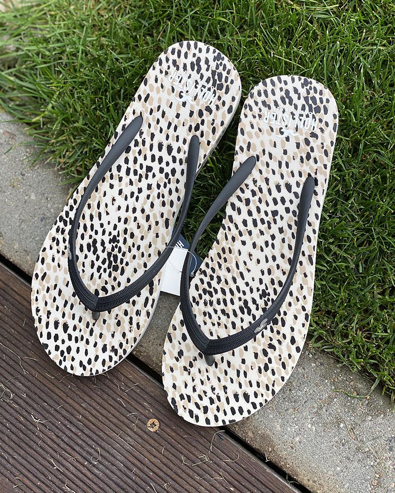 Žabky dámské Hollister s cákanci