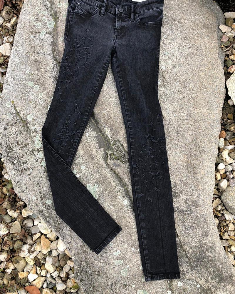 Women's jeans Diesel SKINZEE LOW grey-black
