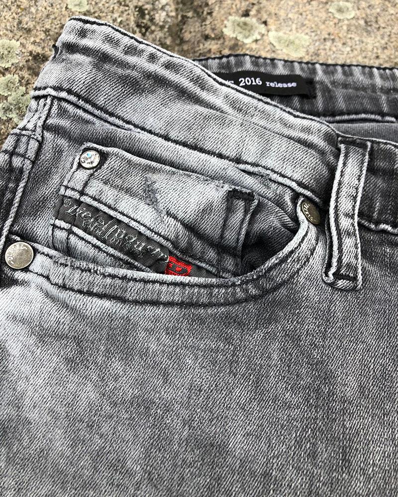 Women's jeans Diesel RELEASE gray