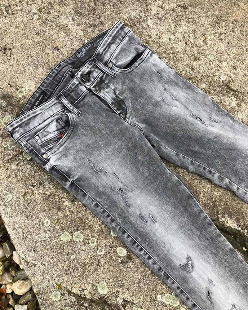 Women's jeans Diesel RELEASE gray