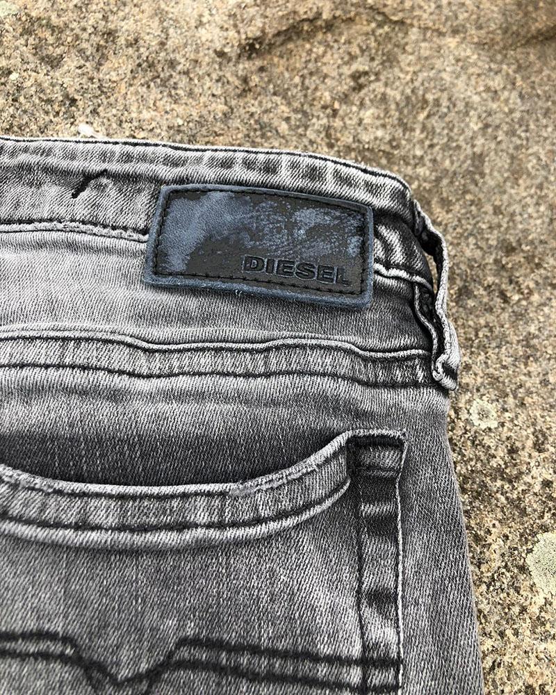 Džíny dámské Diesel RELEASE šedé