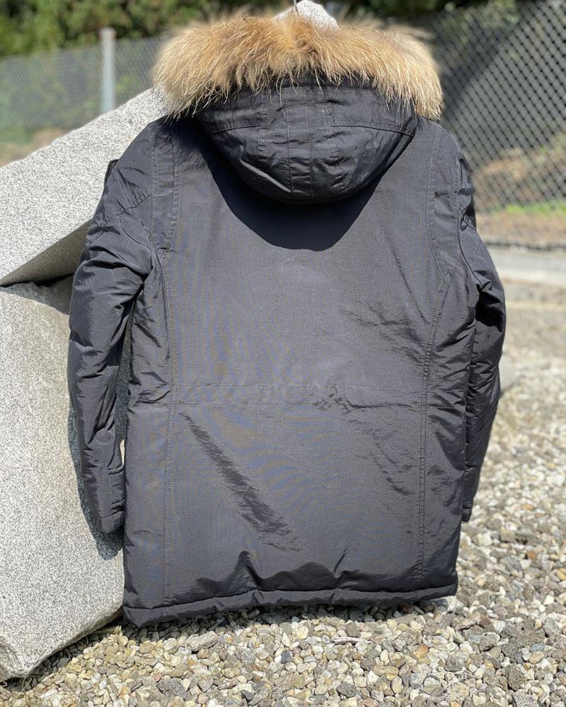 Bunda dětská Blauer GIRLS s kožíškem