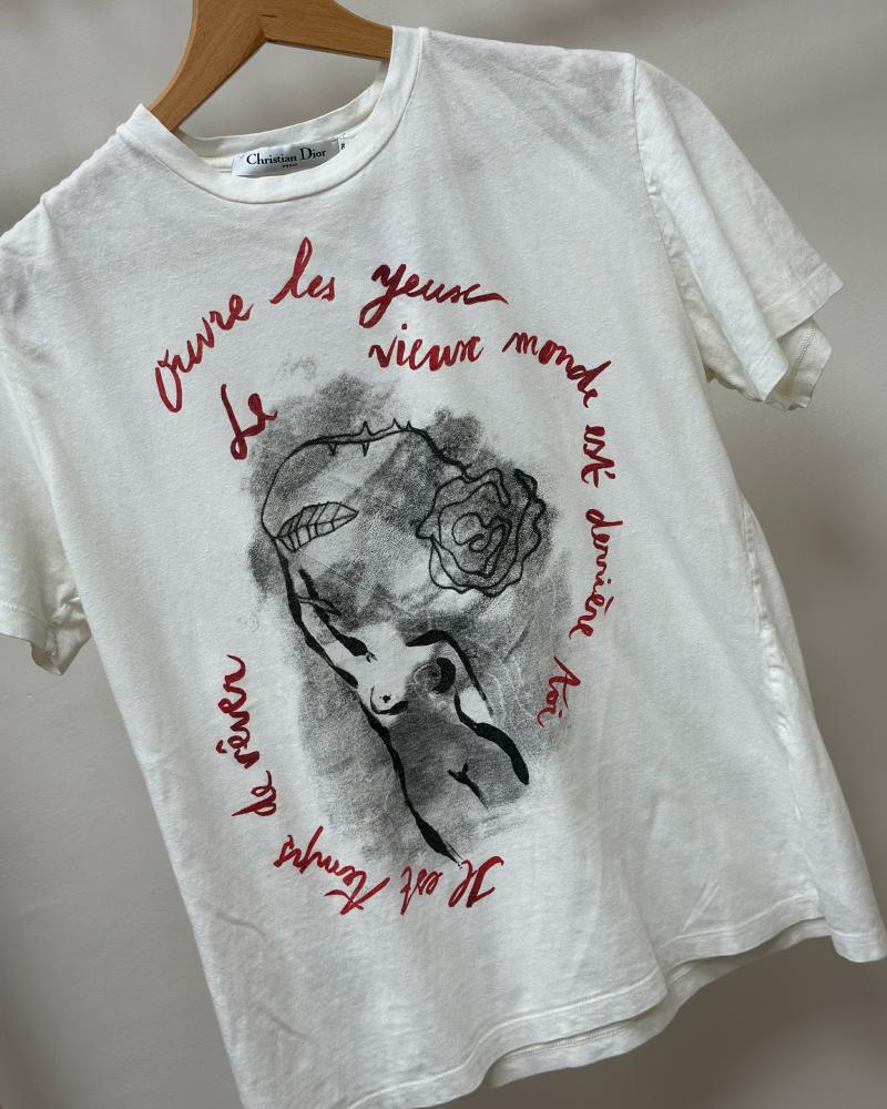 Triko dámské Christian Dior bílé