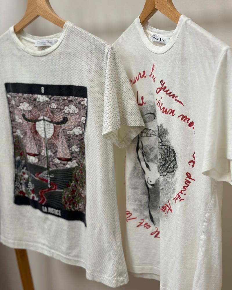 Triko dámské Christian Dior bílé