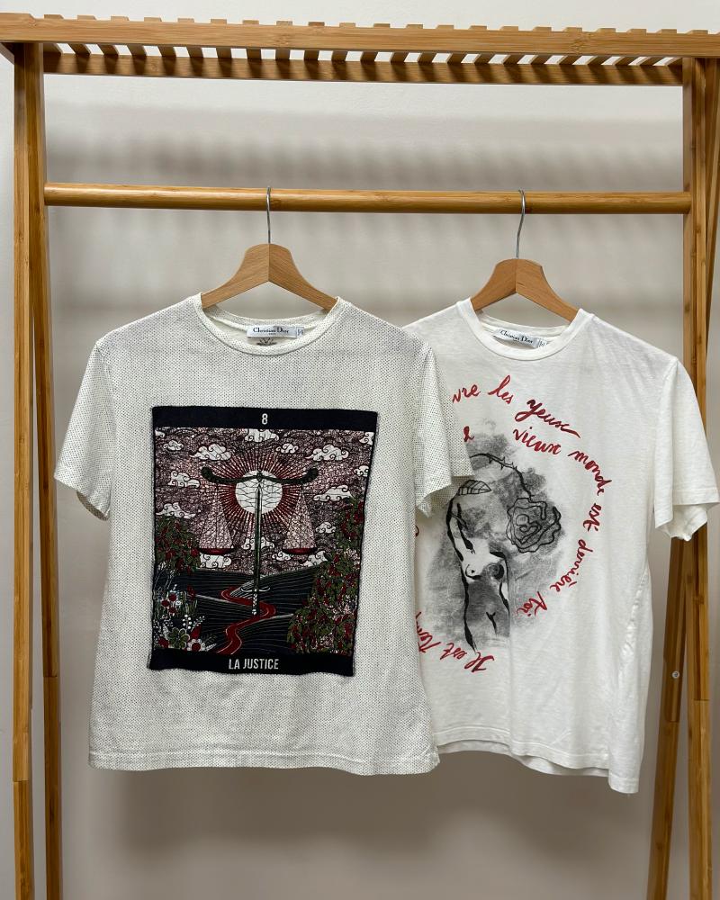 Triko dámské Christian Dior bílé