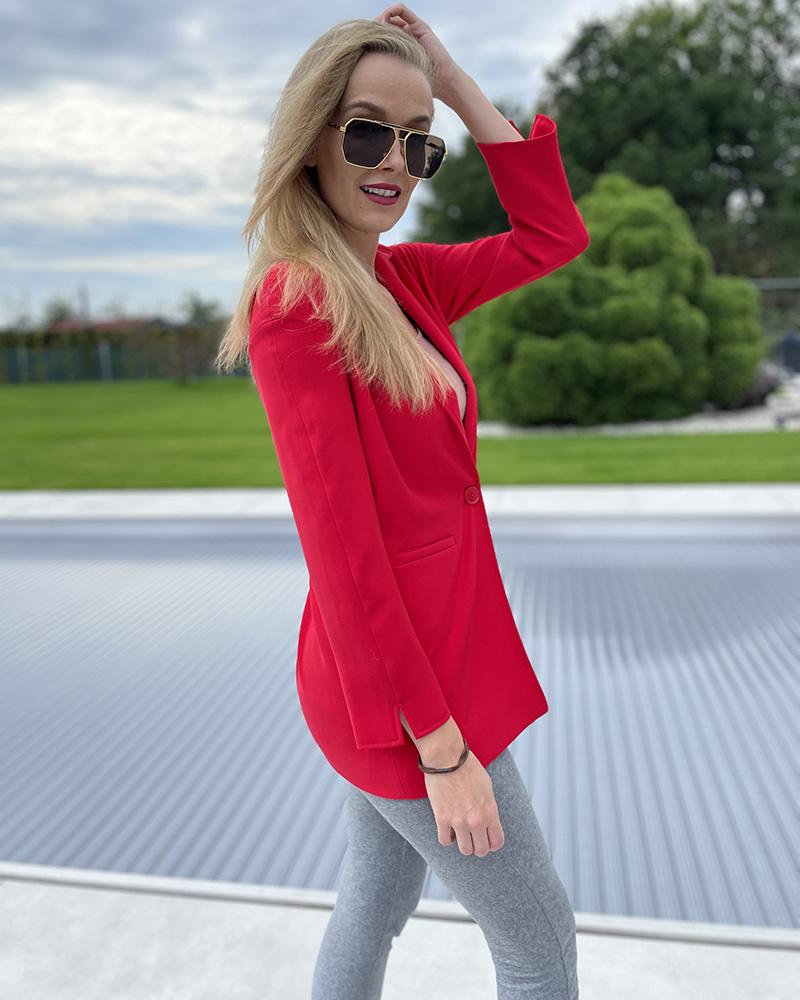 Sako dámské Armani Exchange ICON červené