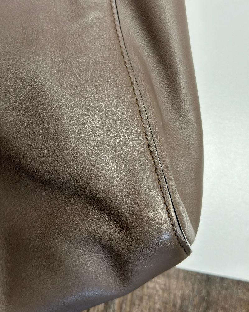 Women's handbag Prada SHOPPING beige - gray