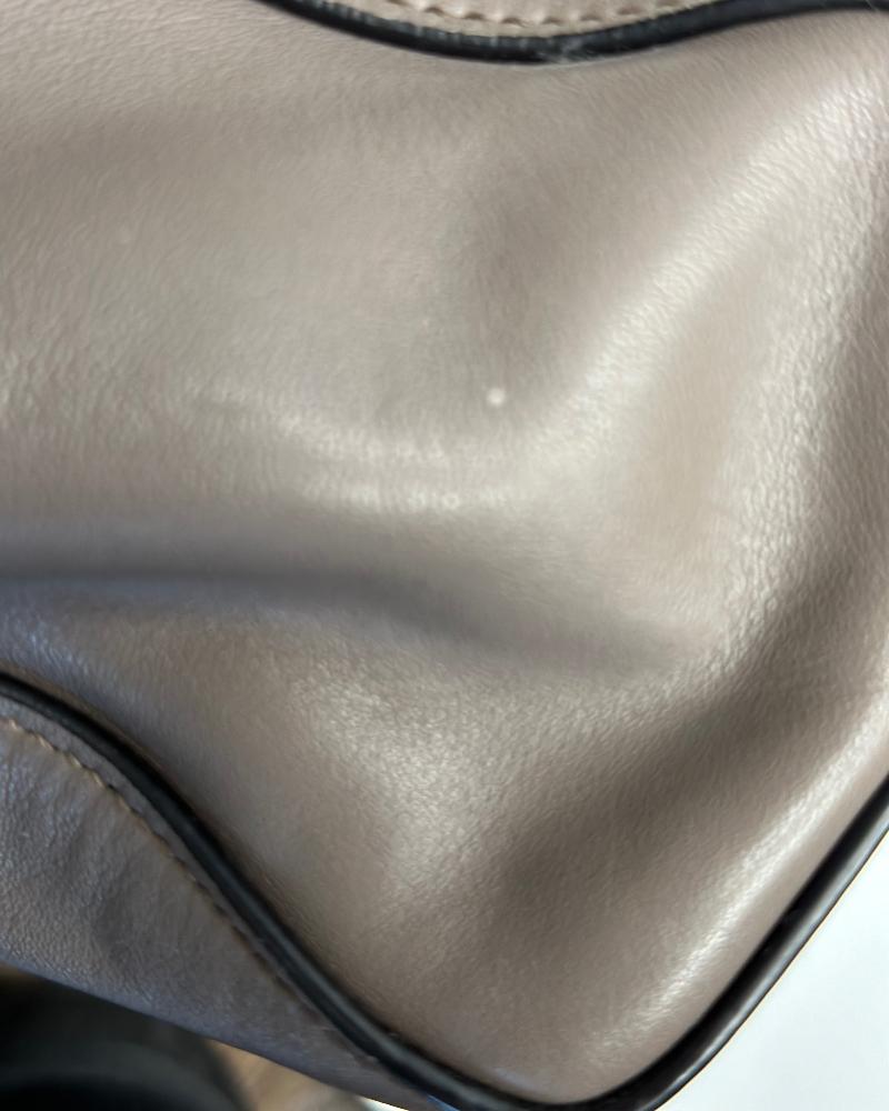 Women's handbag Prada SHOPPING beige - gray