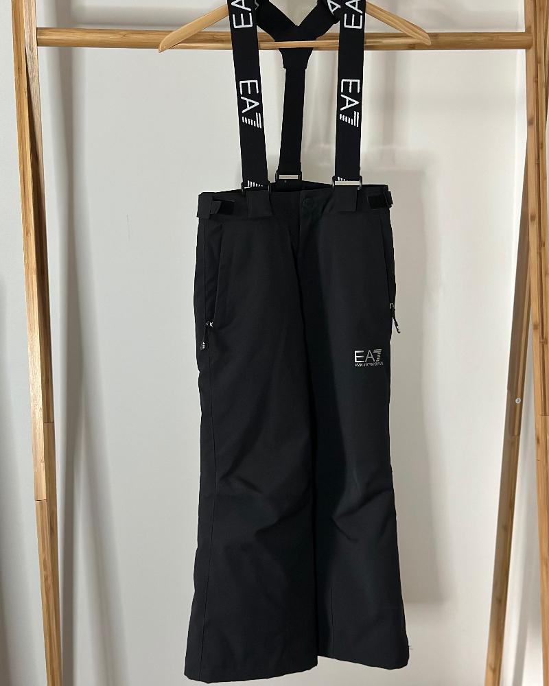 Children's Emporio Armani ski pants black
