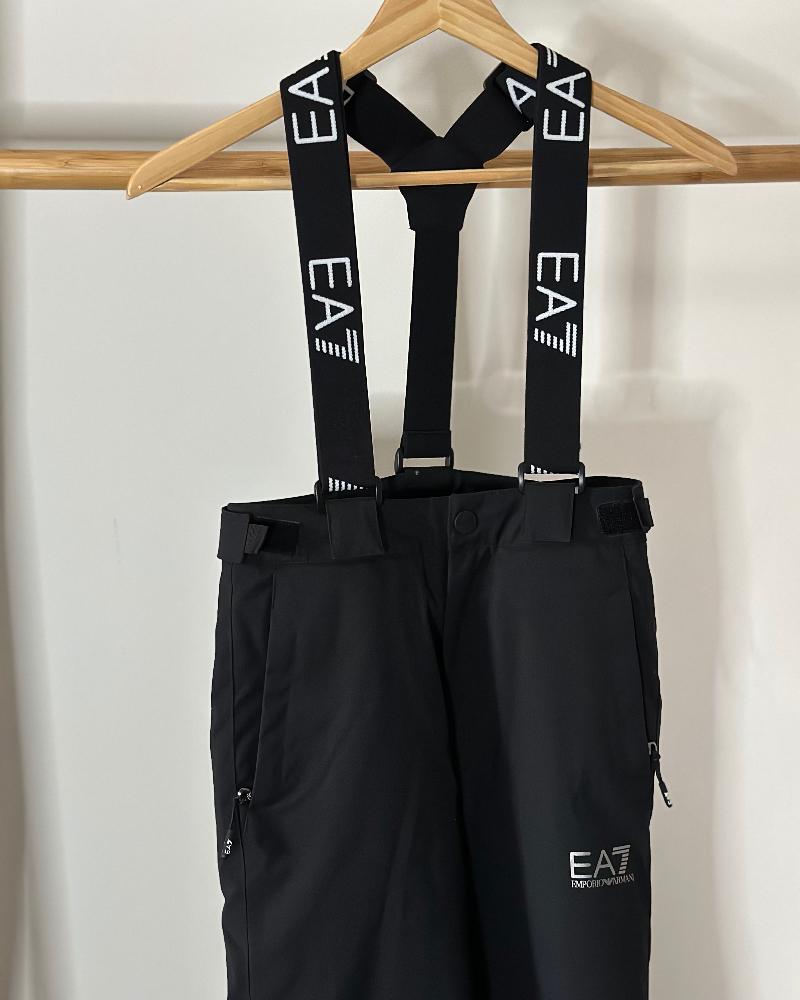 Children's Emporio Armani ski pants black