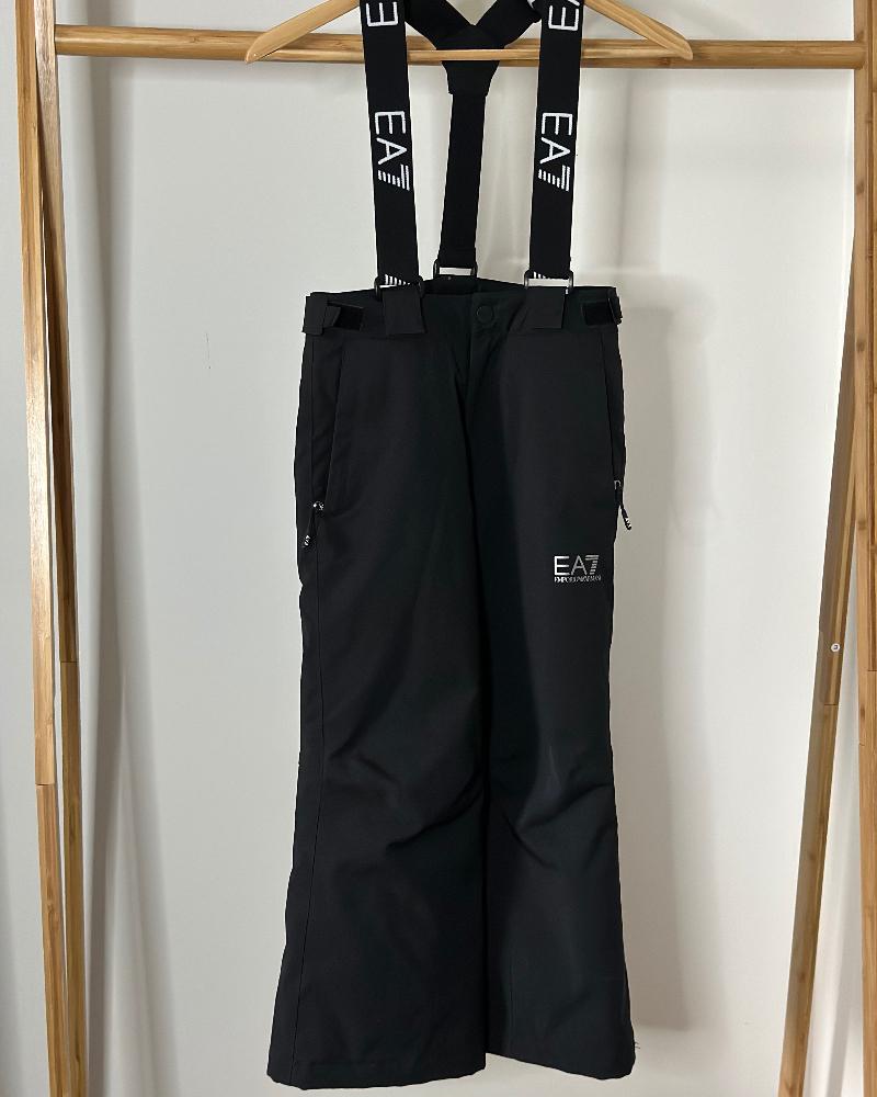 Children's Emporio Armani ski pants black