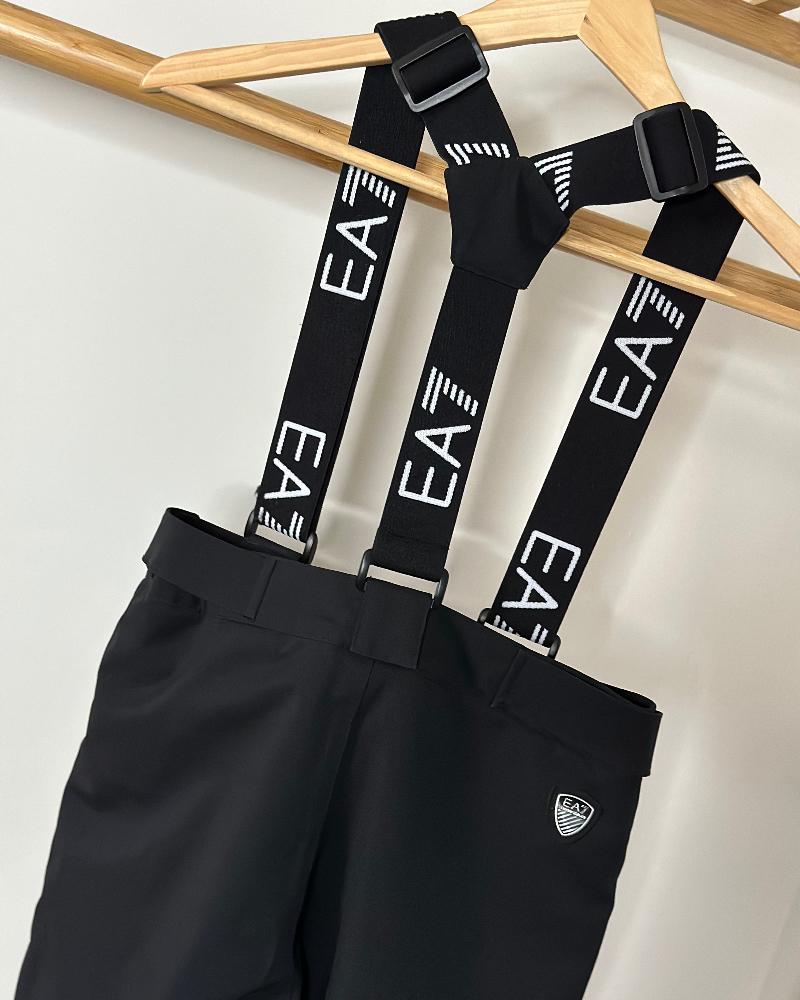 Children's Emporio Armani ski pants black