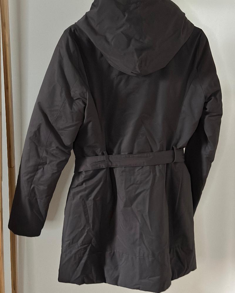 Bunda dámská Massimo Dutti hnědá