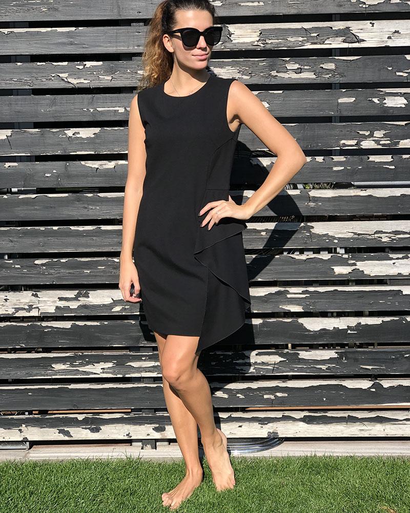 Women's Pinko dress with frill