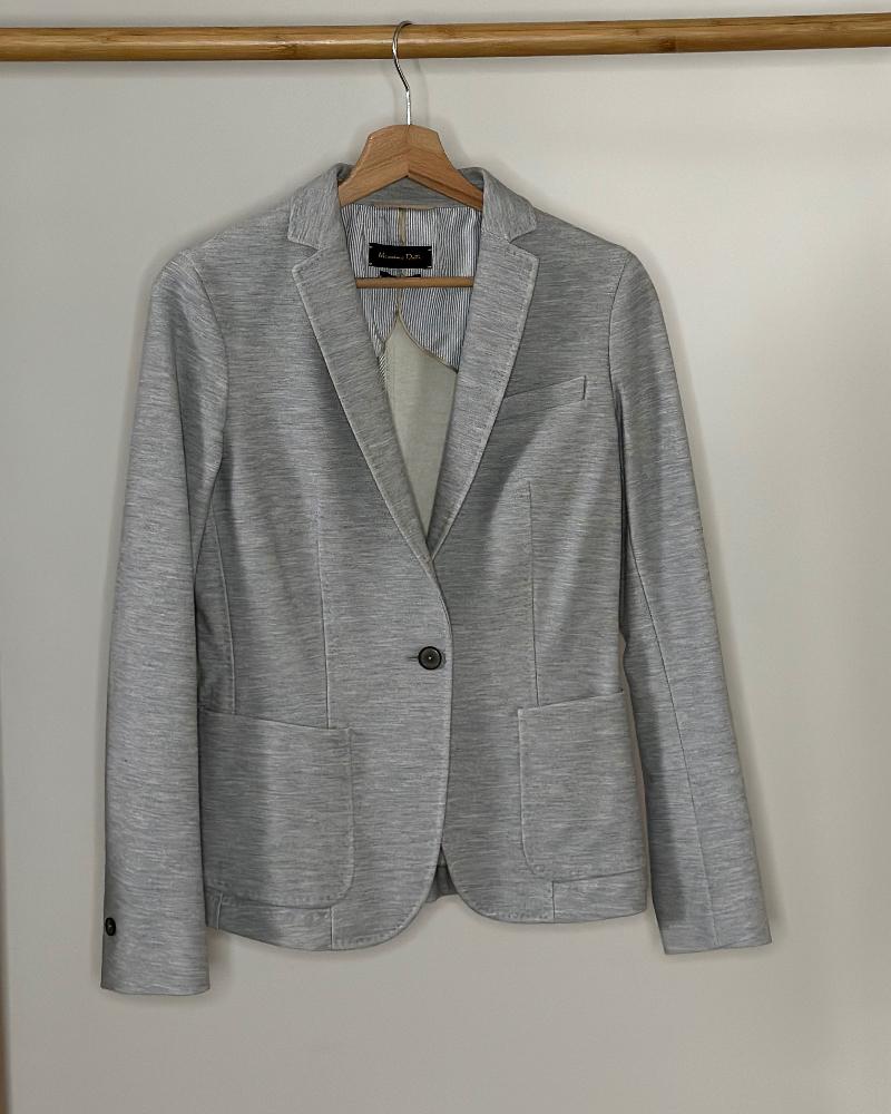 Sako dámské Massimo Dutti šedé