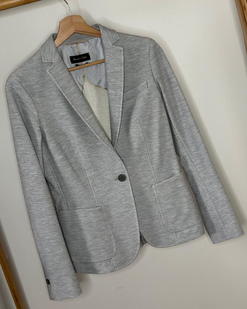 Sako dámské Massimo Dutti šedé