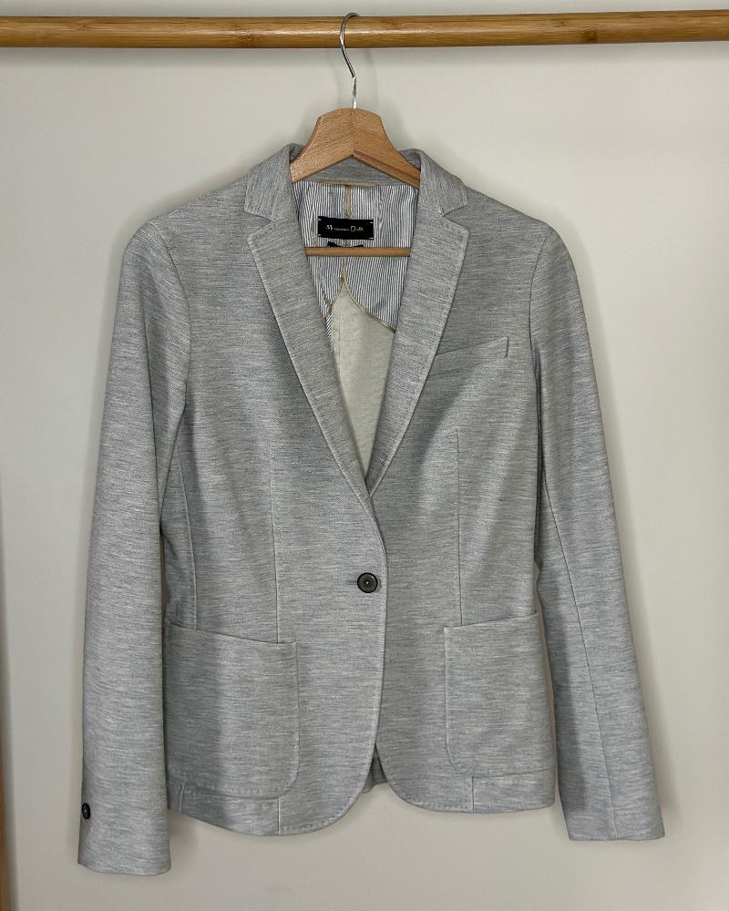 Sako dámské Massimo Dutti šedé