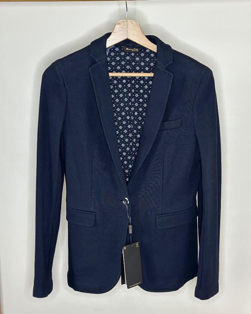 Sako dámské Massimo Dutti tmavě modré