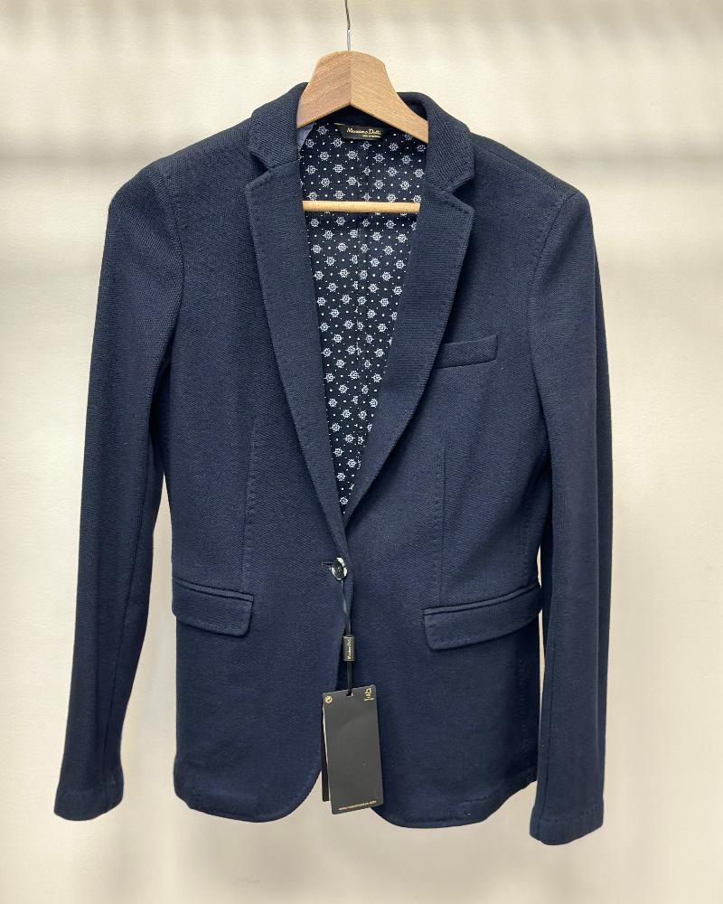 Sako dámské Massimo Dutti tmavě modré