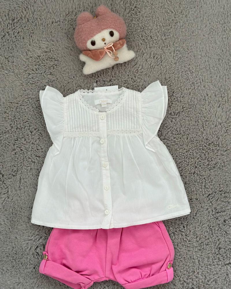 Children's shorts Chloé pink