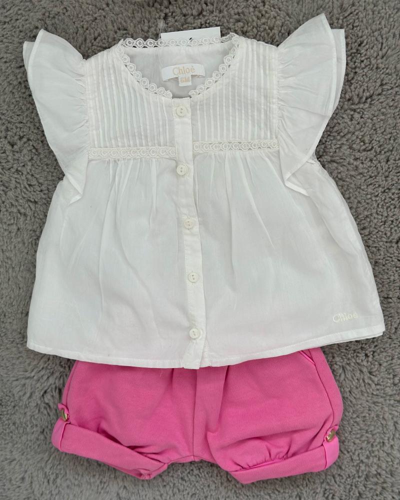 Children's shorts Chloé pink