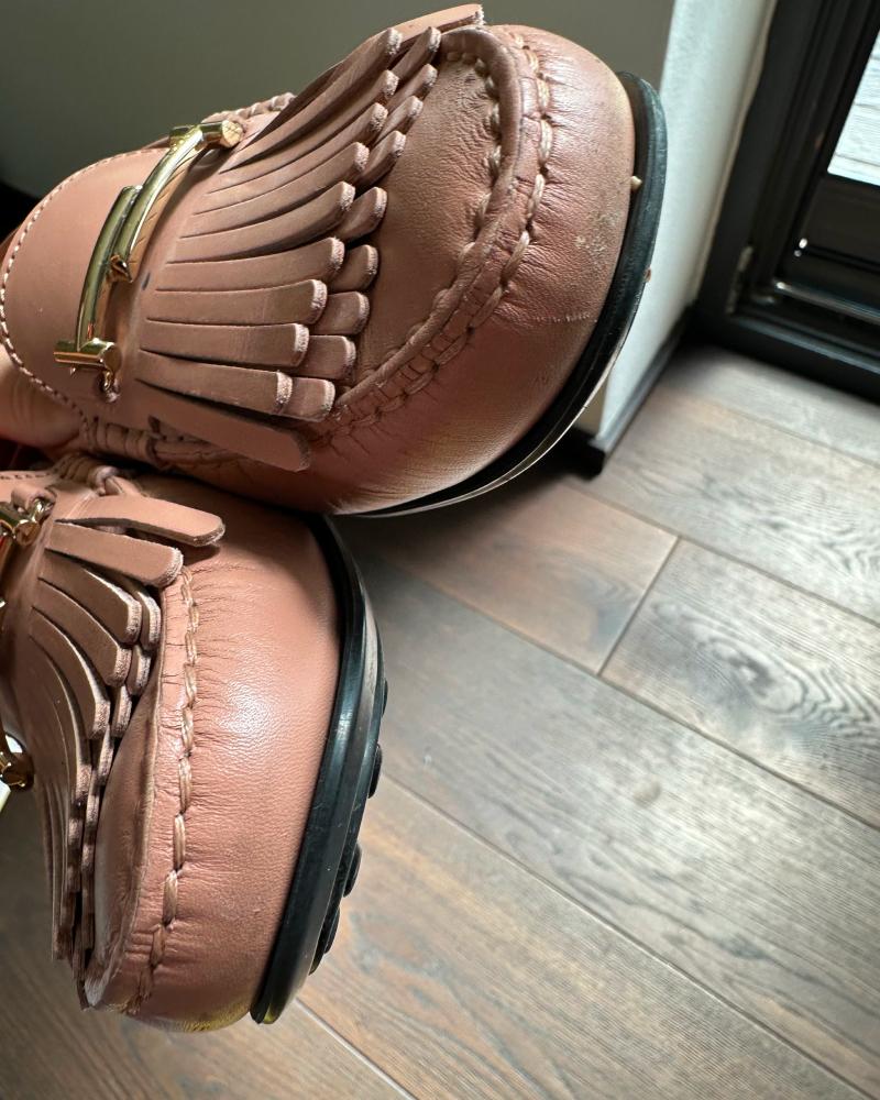 Mokasíny dámské Tod's starorůžové