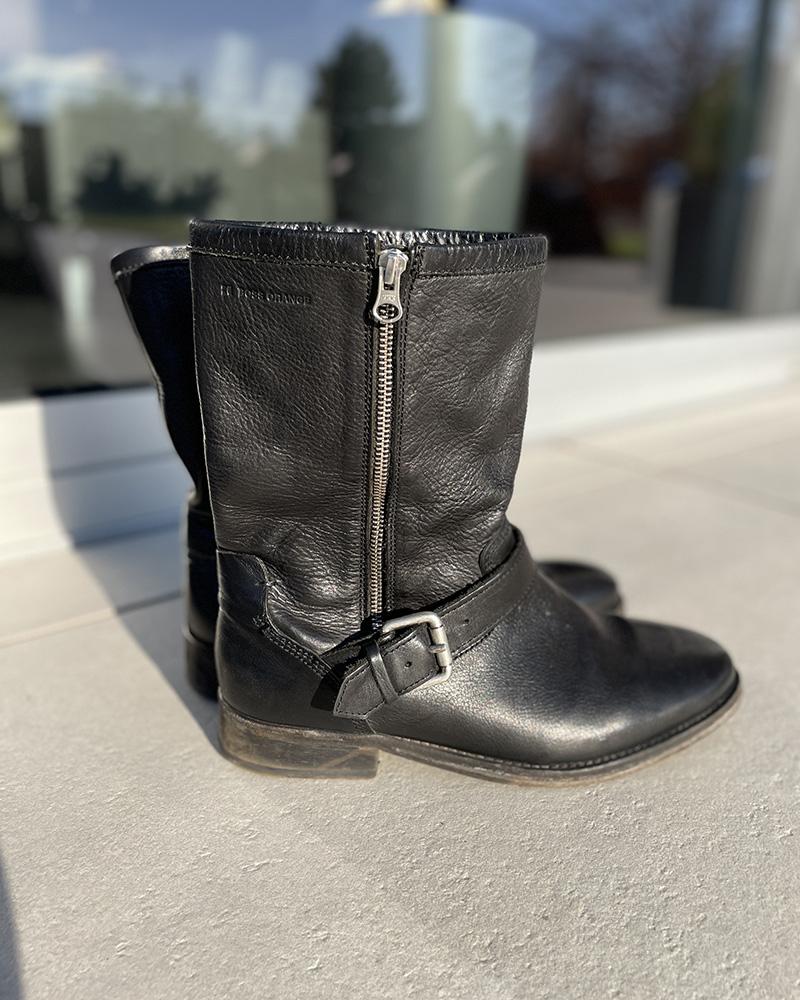 Boty pánské Hugo Boss černé kotníkové