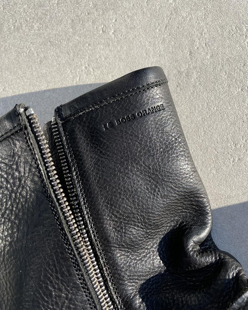 Boty pánské Hugo Boss černé kotníkové