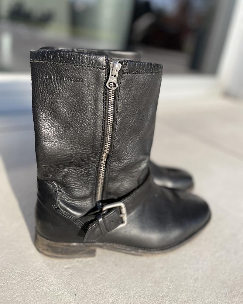 Boty pánské Hugo Boss černé kotníkové