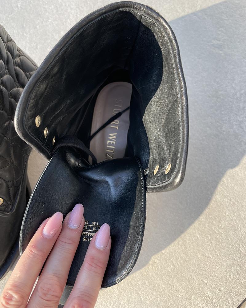 Women's shoes Stuart Weitzman black with pattern