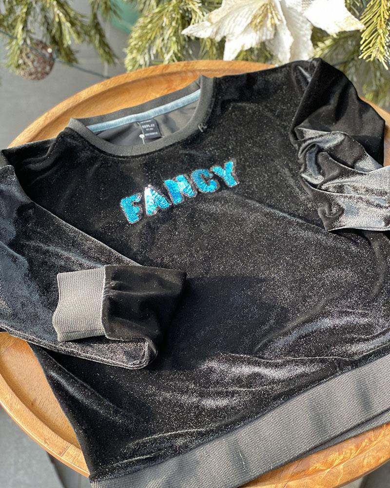 Replay FANCY children's sweatshirt with filters
