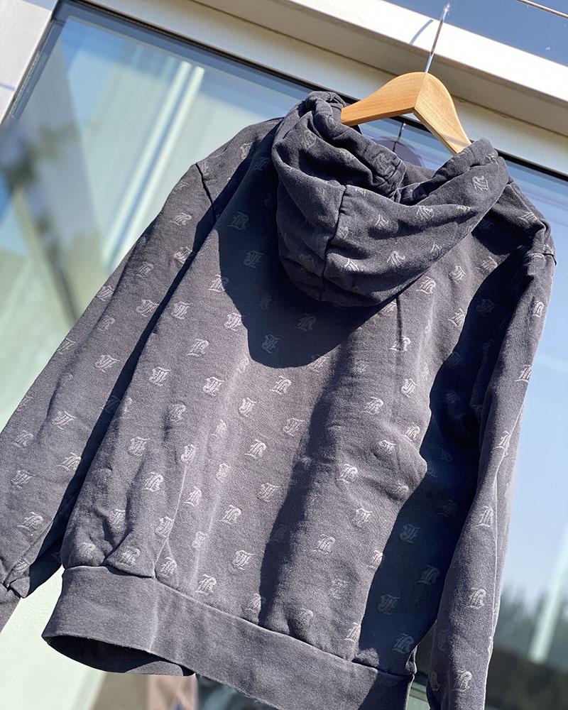 Replay children's sweatshirt black with the letters R