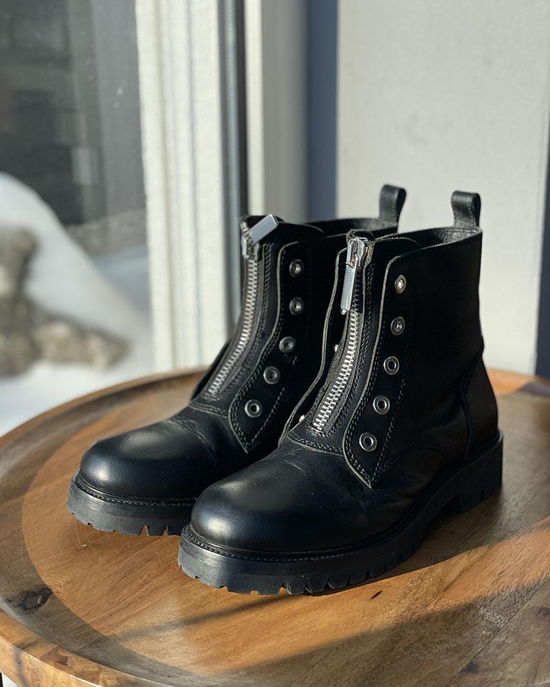 Boty dámské Diesel Black Gold kotníkové