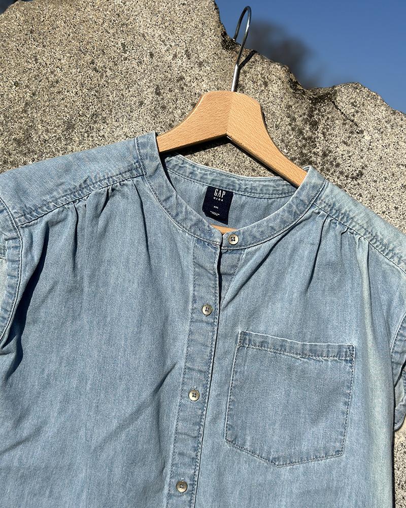 Children's shirt Gap denim blue