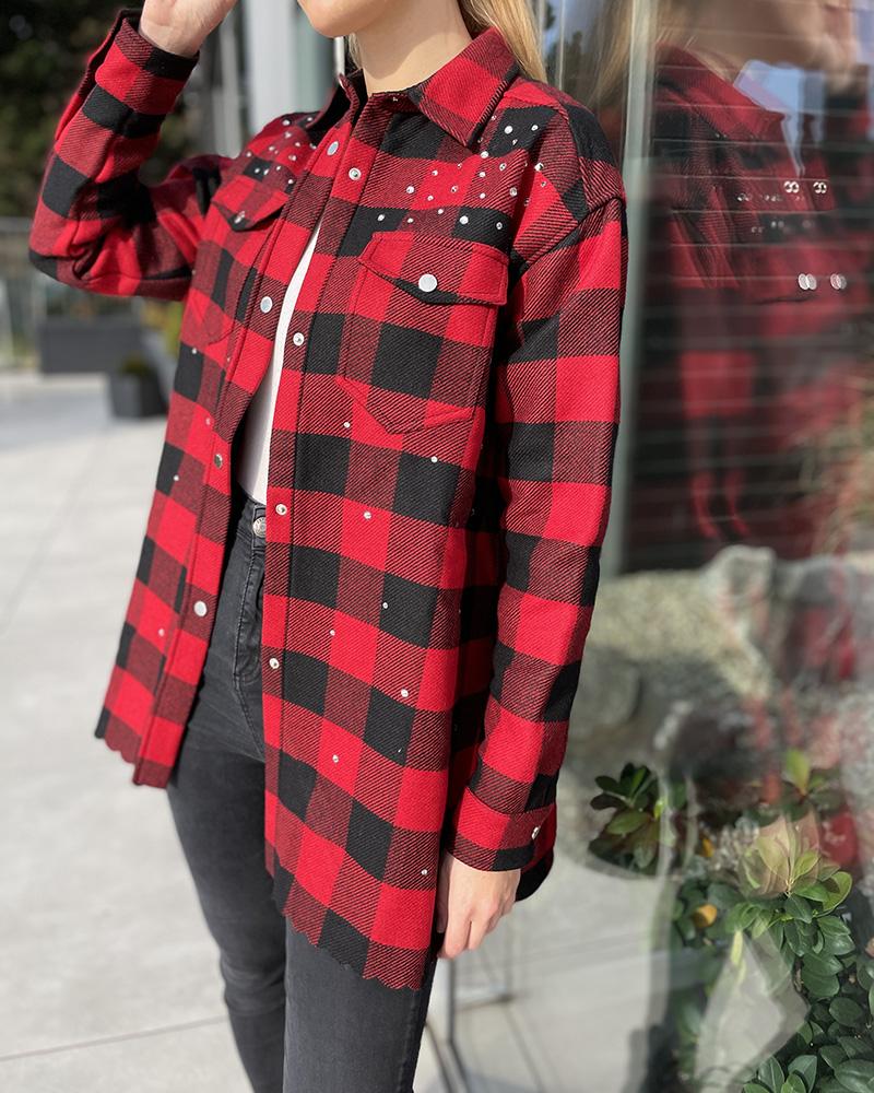 Women's jacket Pinko shirt style