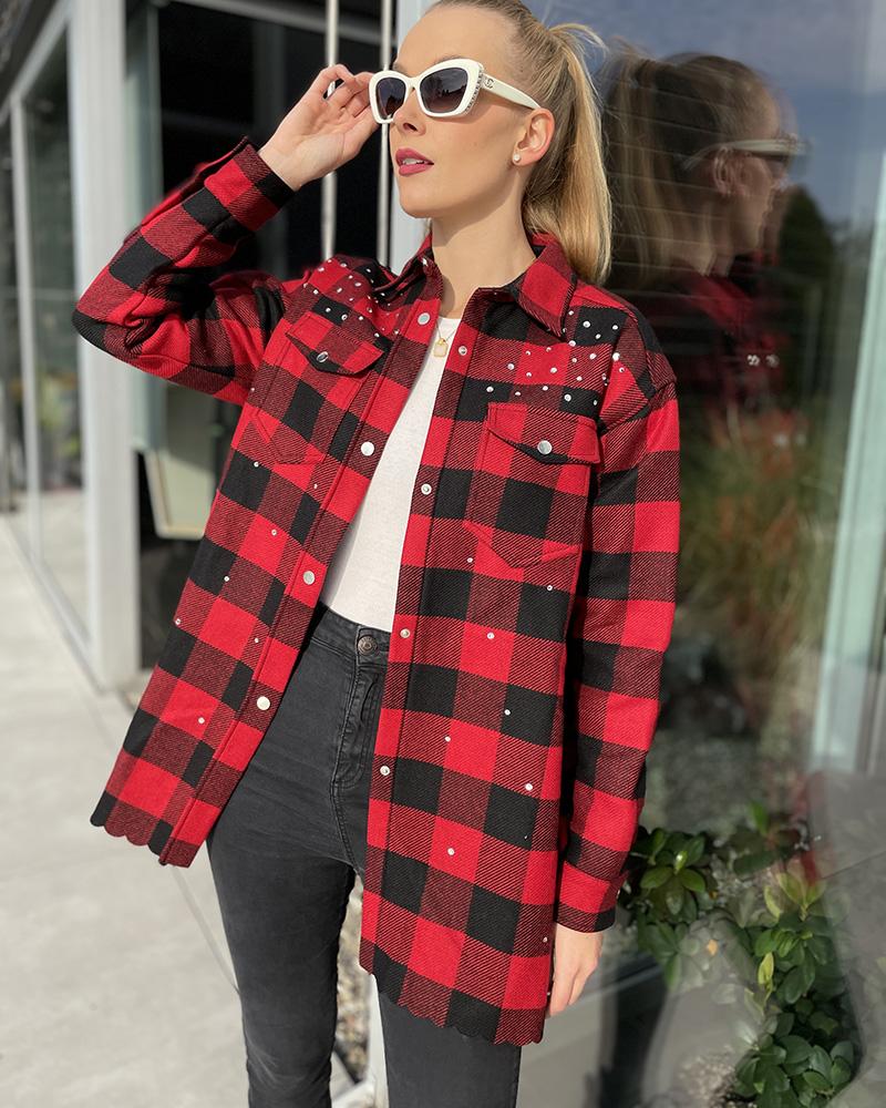 Women's jacket Pinko shirt style